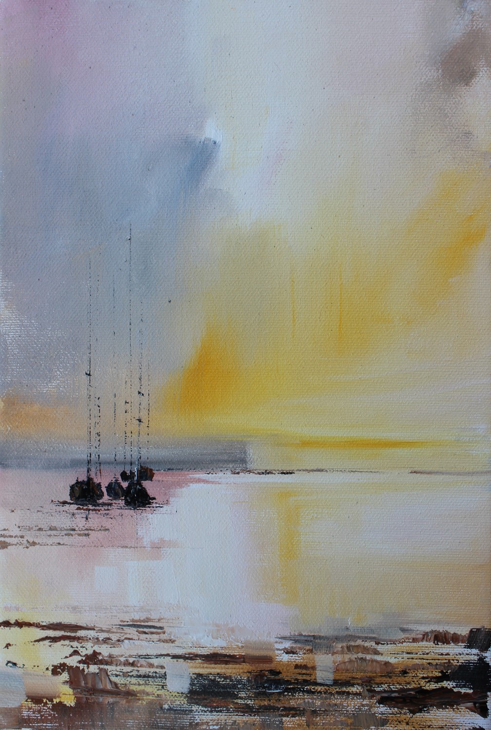 'The Falling Light' by artist Rosanne Barr